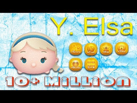 surprise elsa tsum tsum
