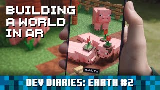 Ultimate Minecraft Guide: Dev Diaries: Minecraft Earth #2 Building a World in AR