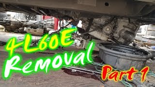 Removing a 4L60E Transmission (2001 Tahoe) Part 1 of 2