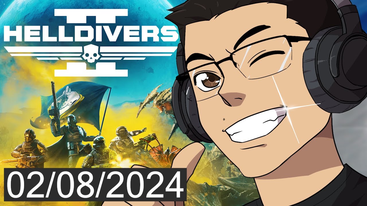 Helldivers 2 Launch Day! | PS5 Gameplay Stream