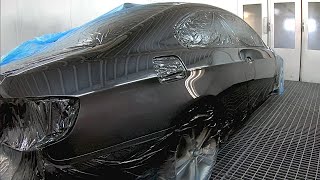 Car painting | BMW spray paint | Clear coat Standox Performance