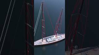 SEAHAWK  - Rare 192ft Super Yacht Spotted Anchored in the Gulf Islands