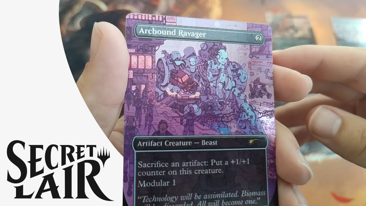 Opening Secret Lair: Featuring: Deathburger (Galaxy Foil)