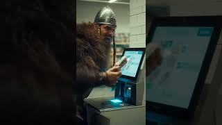 Viking Vs. Selfcheckout When Thor Meets Technik