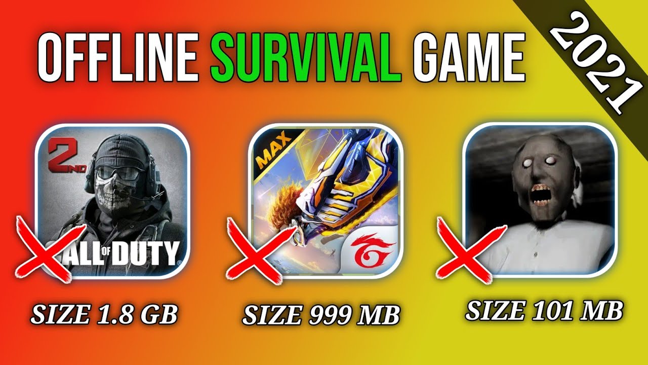 Top New Horror Offline Survival Game 2021 for low end device high graphics | under 150 mb