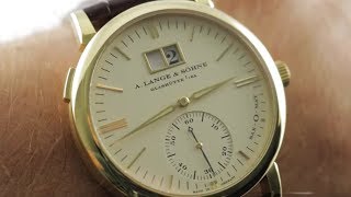 A. Lange & Sohne Langematik Big Date (308.021) Luxury Watch Review