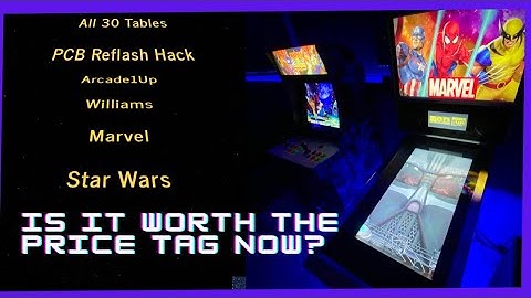 Arcade1up Pinball Hack: All 30 tables! Showcase