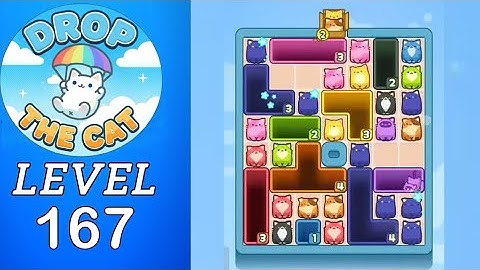 Drop The Cat Level 167 Walkthrough
