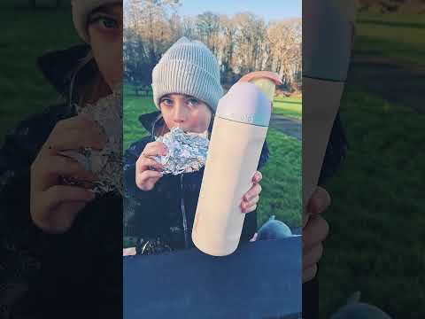 Picnic with beaver,  ponies and pup + Owala bottle