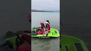 Mini Boat Adventure Ride 🌊#boatridelife #watersports #lakelife #speedboat #funride #travelreels