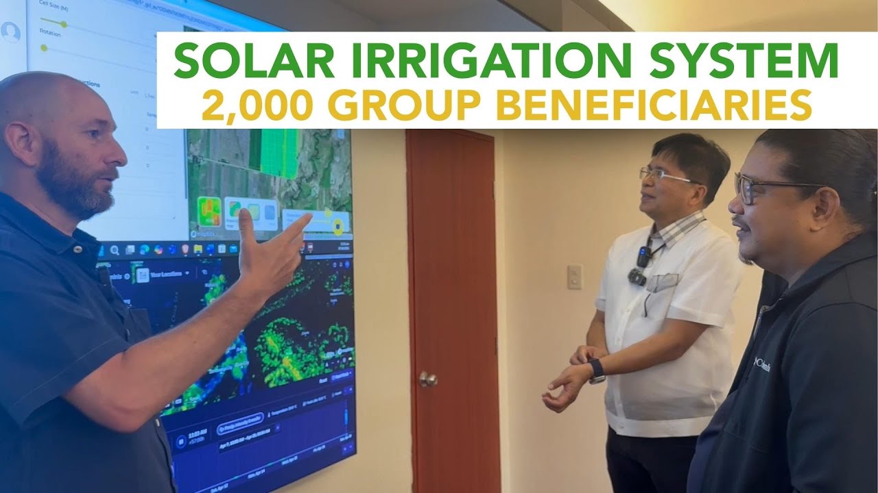 Solar Irrigation System with A.I., Project ng NIA sa 2,000 Group Beneficiaries Nationwide