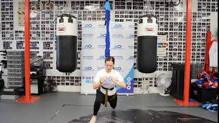 Astro Bungee Fit Deep Lunge Hold