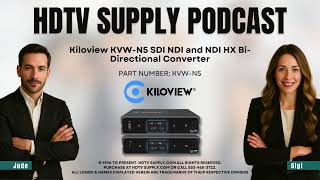Kiloview KVW-N5 SDI NDI and NDI HX Bi-Directional Converter