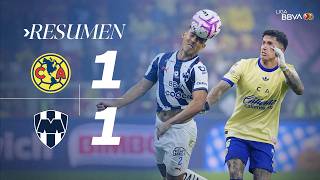 Club America vs Monterrey highlights (1-1) - Liga MX