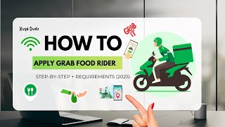 Grabfood Requirements 2025 How To Apply Grab Rider In The Philippines