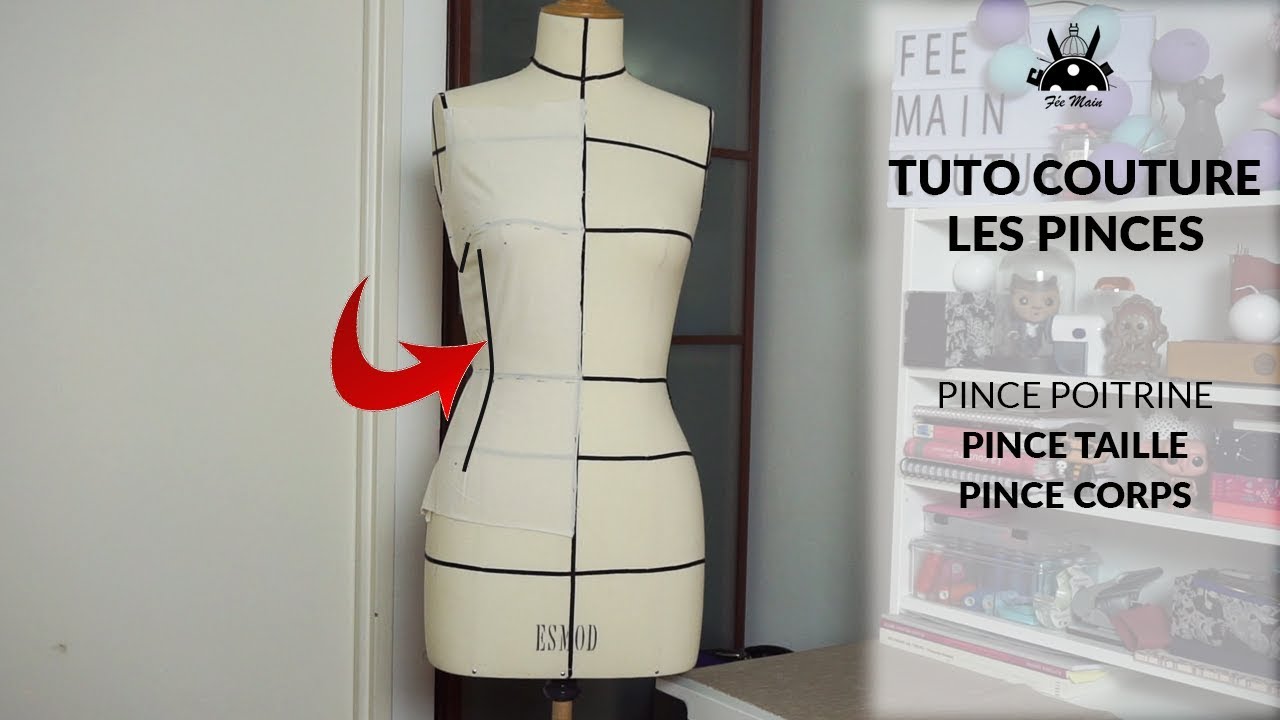 COMMENT FAIRE UNE PINCE? Cours de couture. 