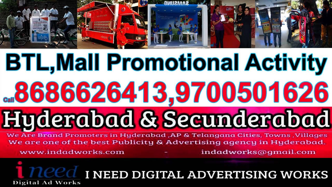 BTL,Mall Promotional Activity Hyderabad