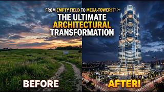 Watch a Modern Office Tower Rise From the Ground | 4K Diy Construction Timelapse