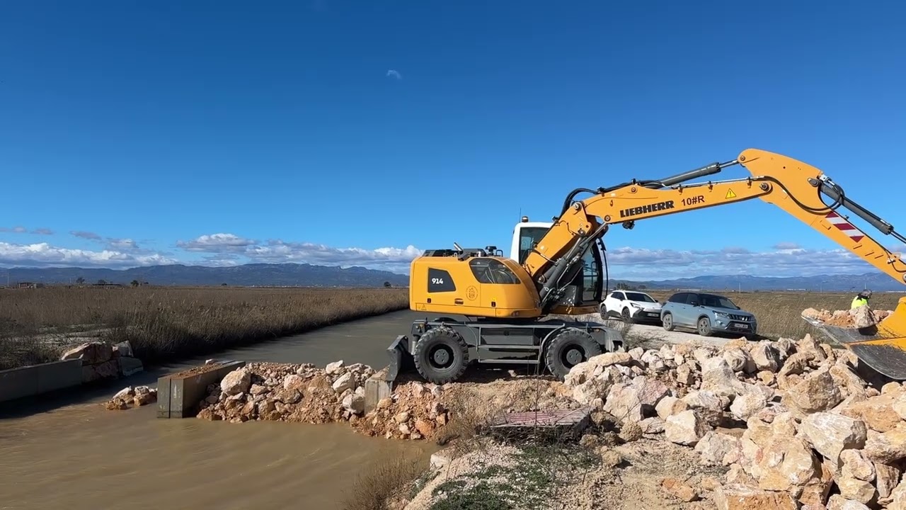 Trencament del Fangar al Delta de l'Ebre