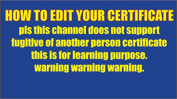 how to edit document and certificate in photoshop | document or certificate 2022