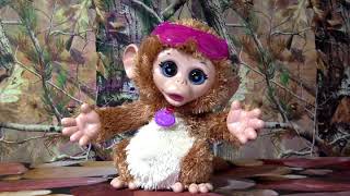 2013 FurReal Friends Baby Cuddles My Giggly Monkey
