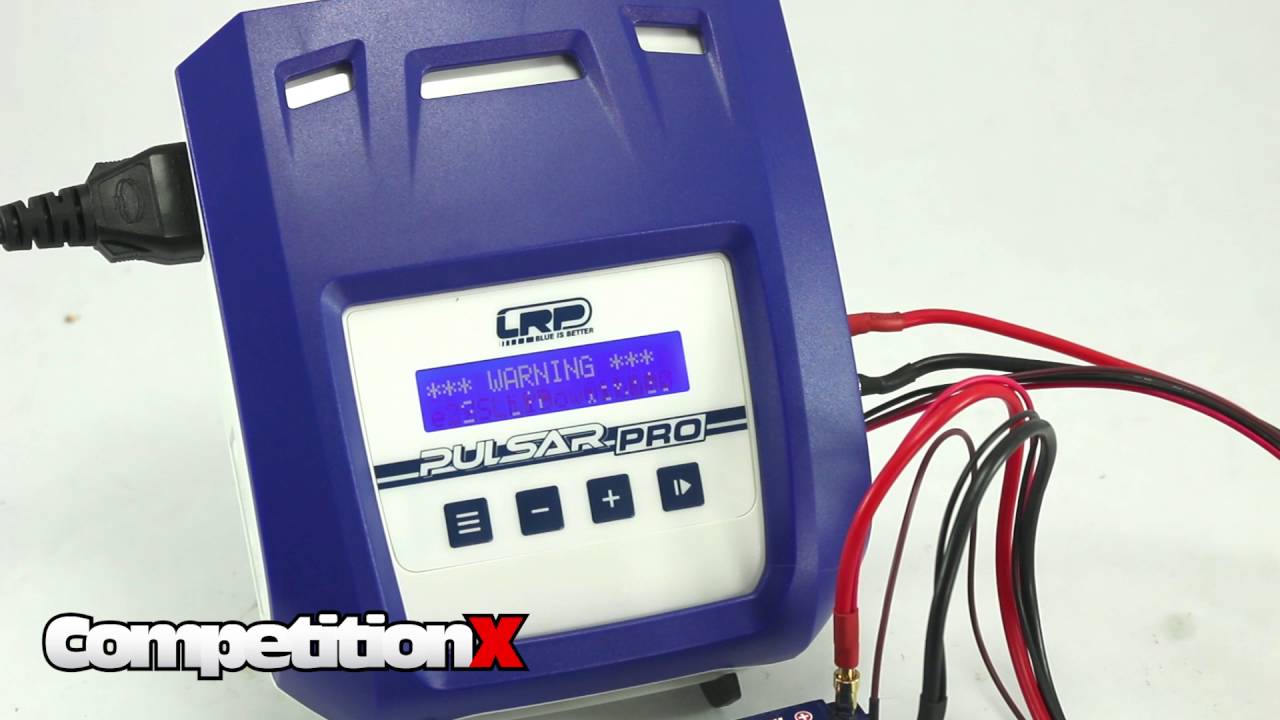 LRP Pulsar Pro Charger Confirmation Screen