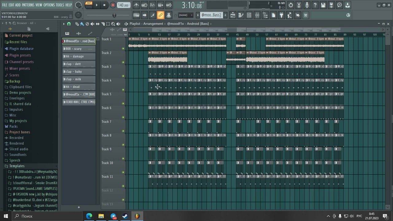 how to make new jazz beats for 800pts, lunchbox / как сделать нью джазз тайп бит