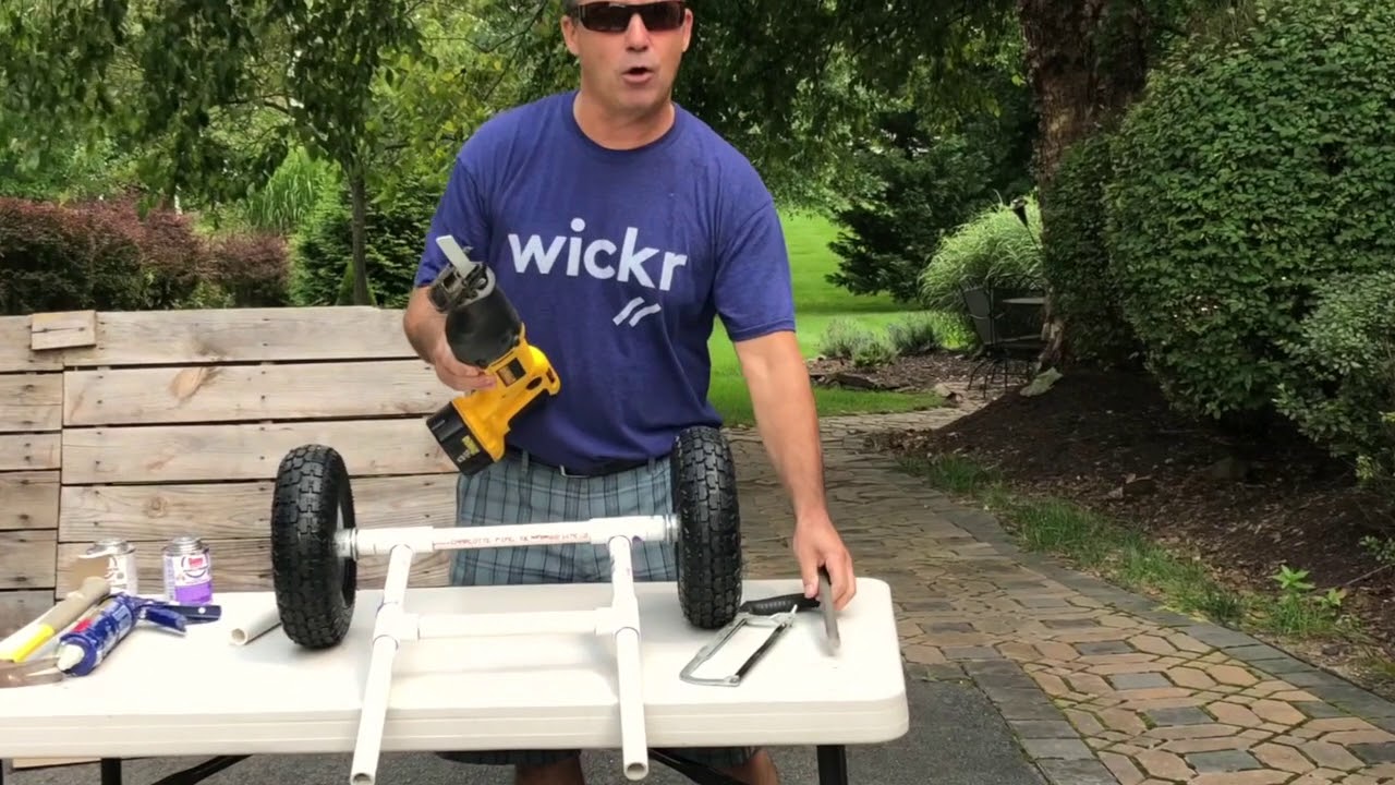 Hobie Outback Kayak Cart Dolly - DIY with demo - YouTube