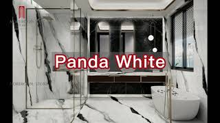 Panda White | Sintered stone slab | MOREROOM STONE