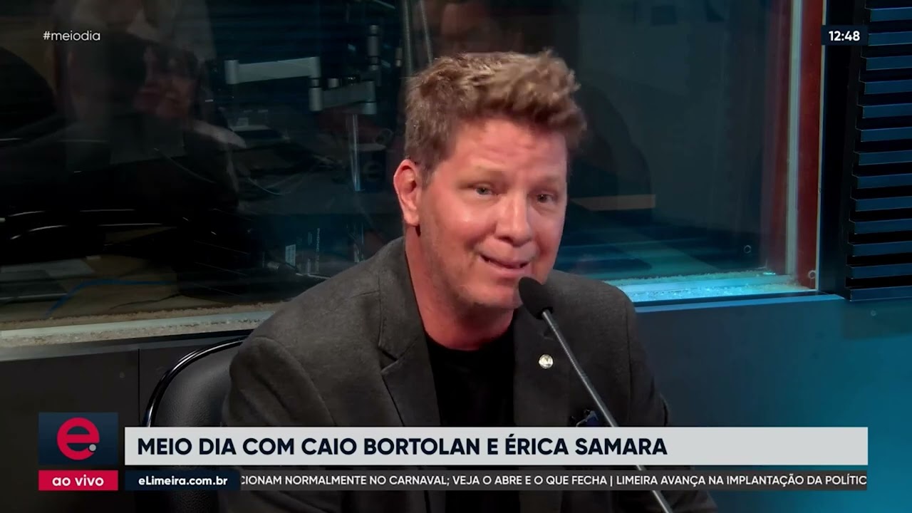 Deputado Mario Frias participa do programa Meio Dia