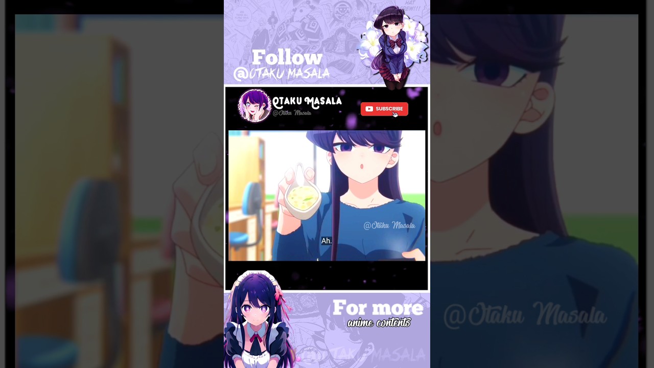 Cute caring future wife for tadano | Komi can't communicate | 