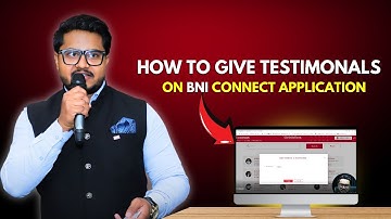 How To Give a BNI Testimonial | Easy Step By Step Guide