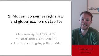 Contracts: consumer rights and corporate power