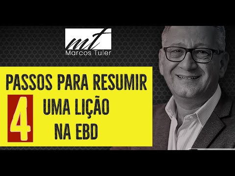 Vídeo: Como Resumir A Lição