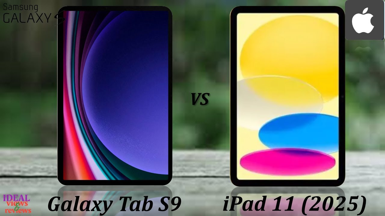 Samsung Galaxy Tab S9 5G vs iPad 11th Gen 2025 - YouTube