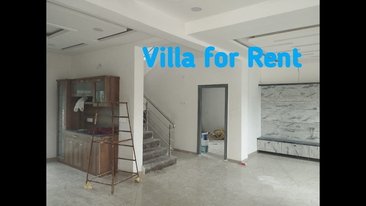 Villas for Rent at Manikonda, Nanakramguda, Gachibowli, Hyderabad