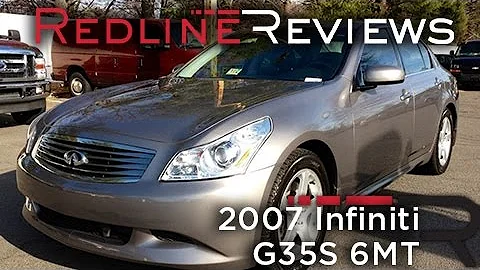 2007 Infiniti G35S 6MT Review, Walkaround, Exhaust, Test Drive