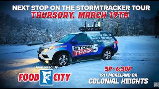 StormTracker Tour heads to Colonial Heights on Thursday