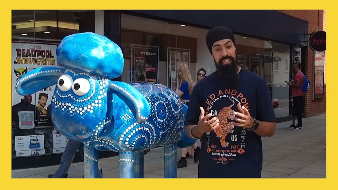 Shaun in the Heart of Kent interview with artist MrASingh