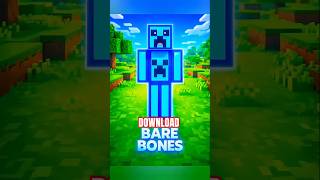 How to Get Minecraft Trailer Graphics (Bare Bones Texture Pack) #tutorial