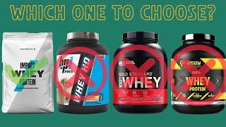 How To Choose The RIGHT Protein Powder?