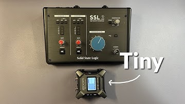 Zoom F3 - The best travel audio interface.