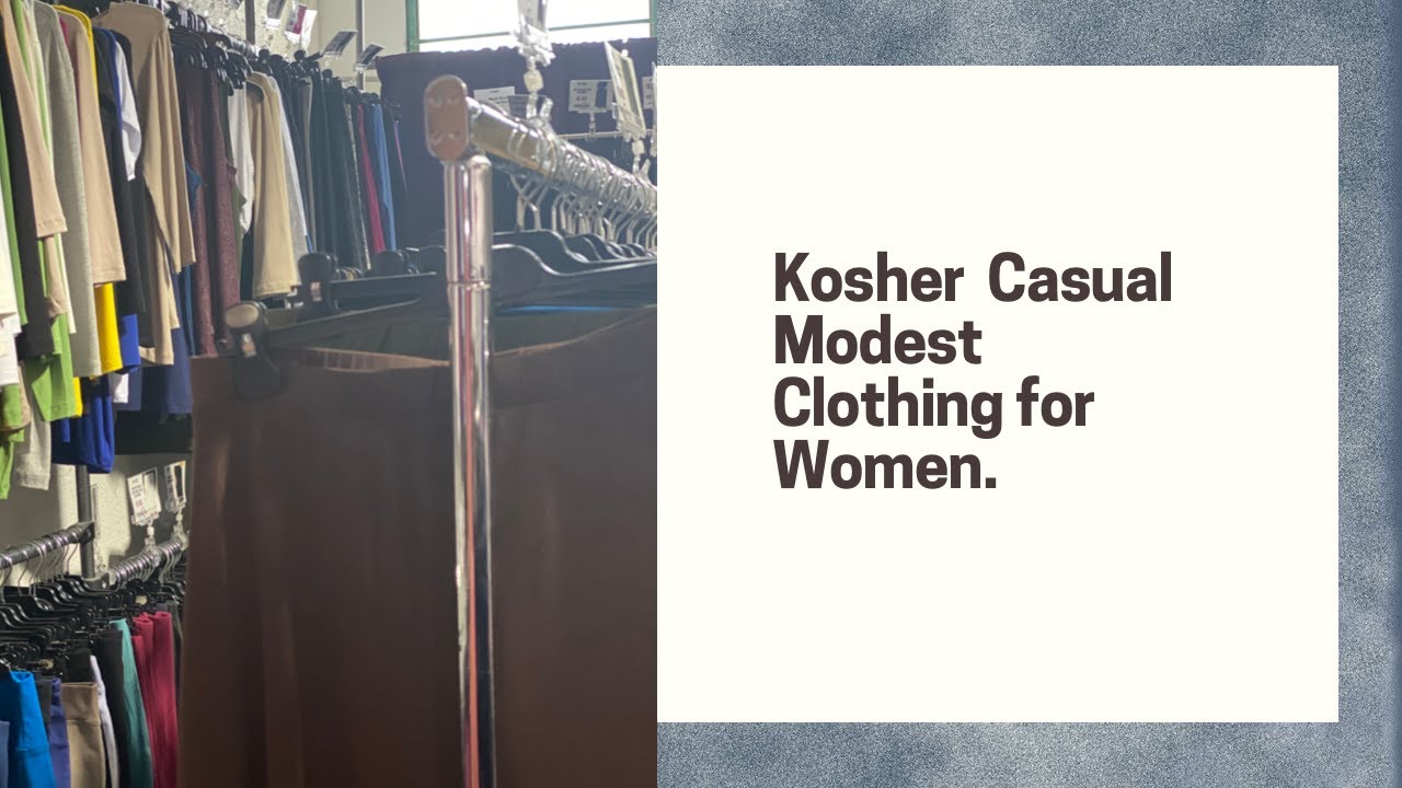 Kosher Casual: Modest Clothing for Women - YouTube