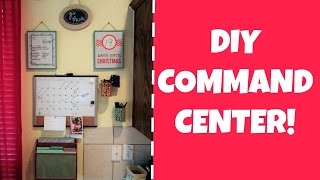OUR NEW COMMAND CENTER!