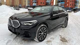 BMW X6 40i 2022г, 3.0i 340лс, 5000км, цена 8.900.000 ру.