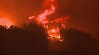... the residents of pulga, california, have been issued a mandatory
evacuation due
