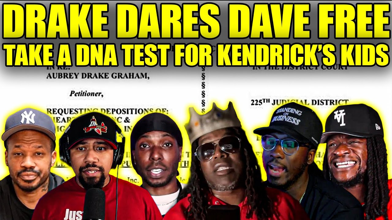 Дрейк просит Дэйва бесплатно пройти ДНК-тест для детей Кендрика Ламара