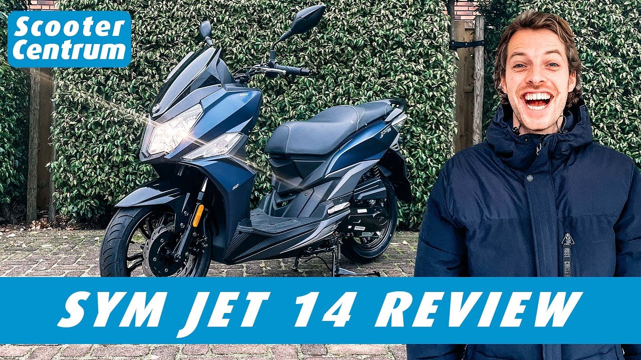 GROTE SCOOTER? SYM JET 14 INJECTIE 2022 - ALLE DETAILS REVIEW - YouTube