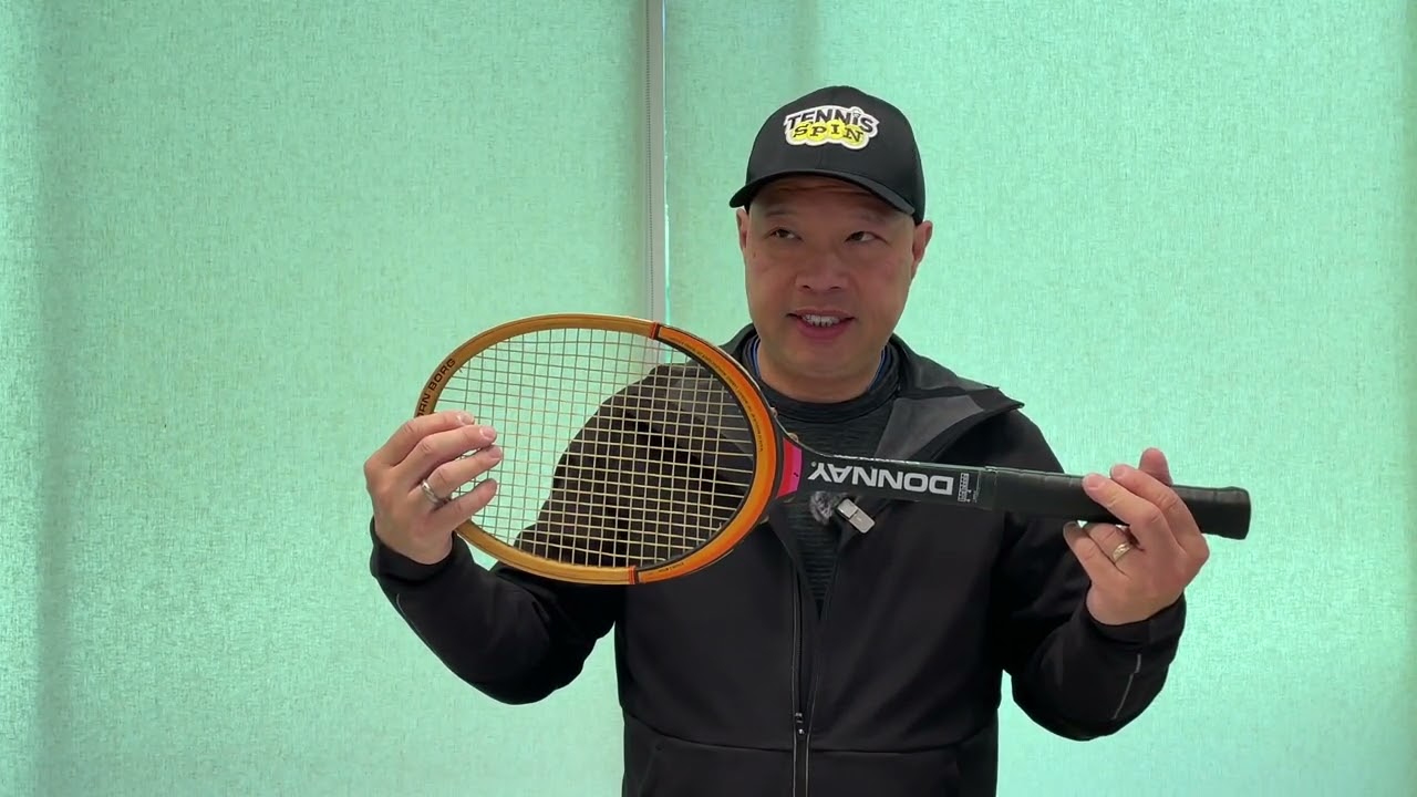 I FOUND A BJORN BORG DONNAY ALLWOOD TENNIS RACKET - YouTube