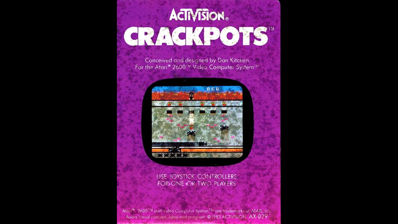 Gioco Atari 2600 - Crackpots Activision - Nuovo Sigillato? (Etichetta Tagliata)